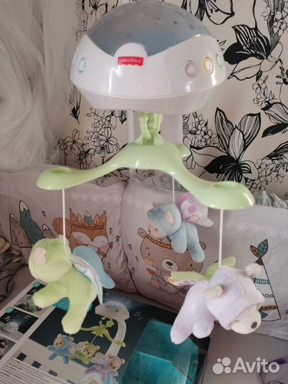 Мобиль на кроватку fisher price