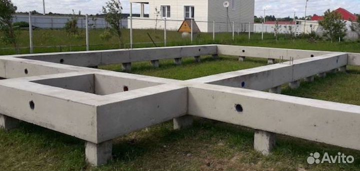 Забивные жб сваи железобетонные бетонные фундамент