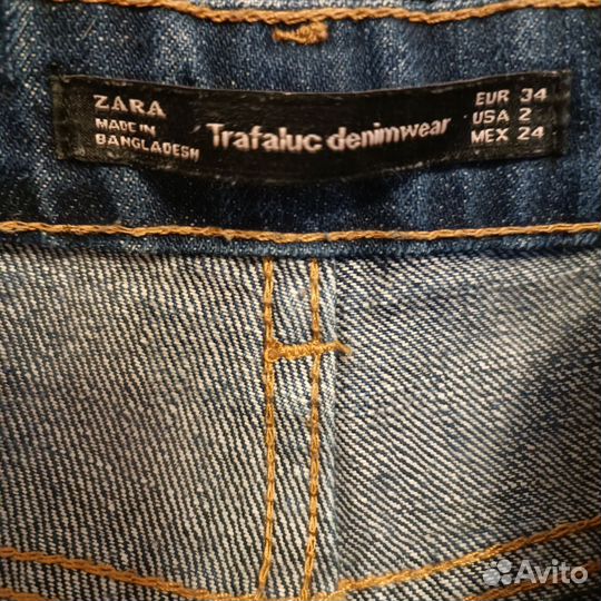 Джинсы zara 34 размер