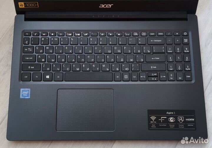 Acer новый/intel 2x ядра\FHD дисплей/SSD\8 OZU