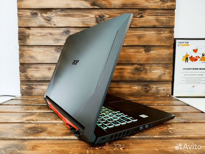 Ноутбук Acer Nitro 5 17.3 Intel i5 RTX 3060 IPS 14