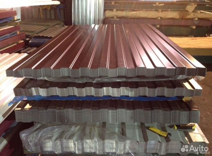 Профнастил окрашеный 1,5м с8 0,45