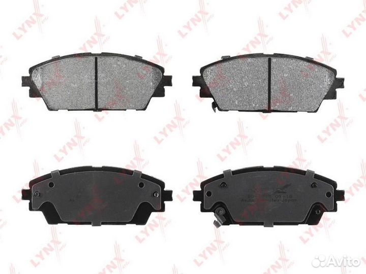 Lynxauto BD-5128 Колодки тормозные дисковые перед