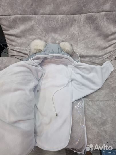 Зимний конверт в коляску