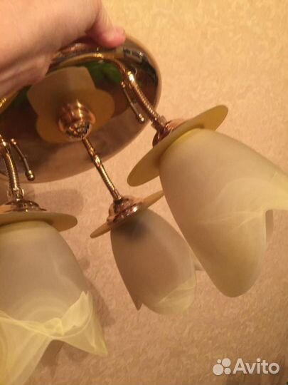 Люстра 3х рожковая