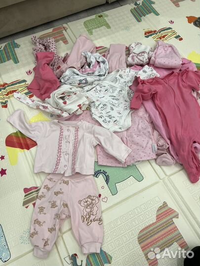 Детские вещи пакетом для девочек