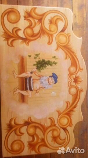 Художественная роспись на мебели