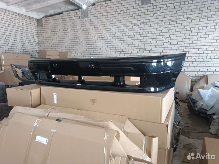 Бампер передний ваз 2114 2115 графитовый металлик