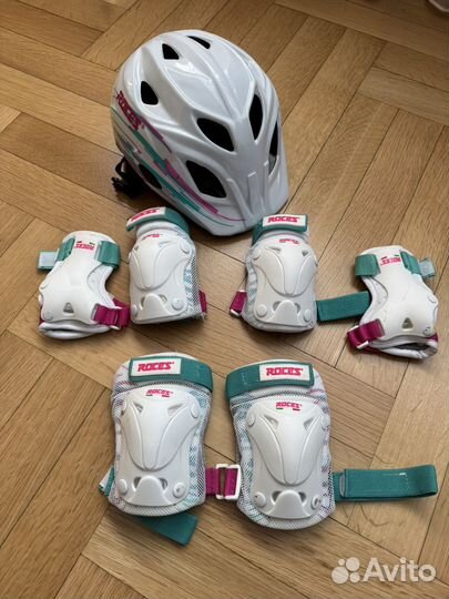 Детский шлем и защита для роликов