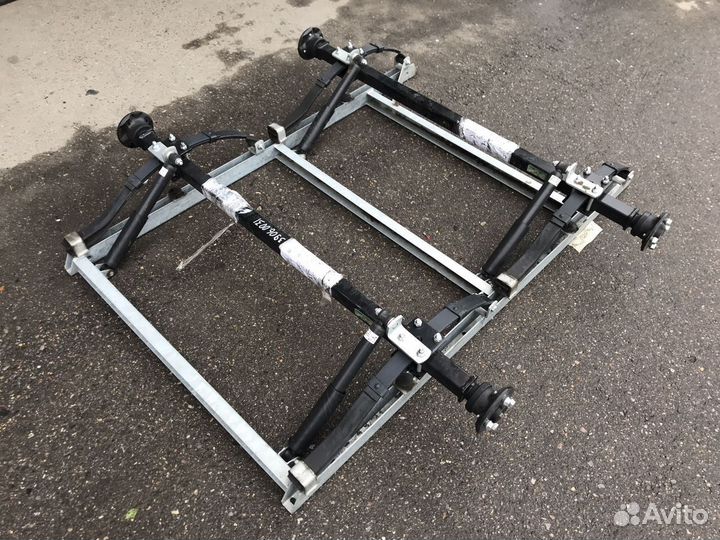 Подвеска двухосного прицепа мзса 817730