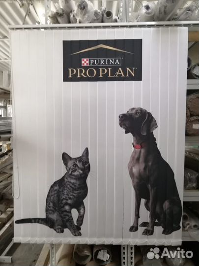 Вертикальные жалюзи с нанесением фото