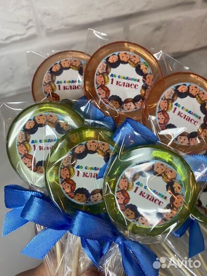 Леденцы, топперы, букеты