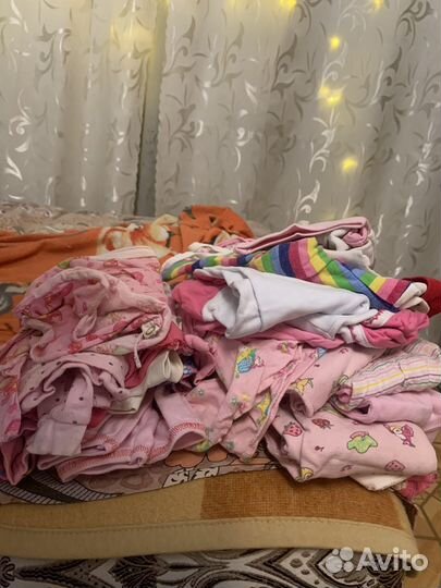Детские вещи пакетом для девочки от 0 до 3 х мес