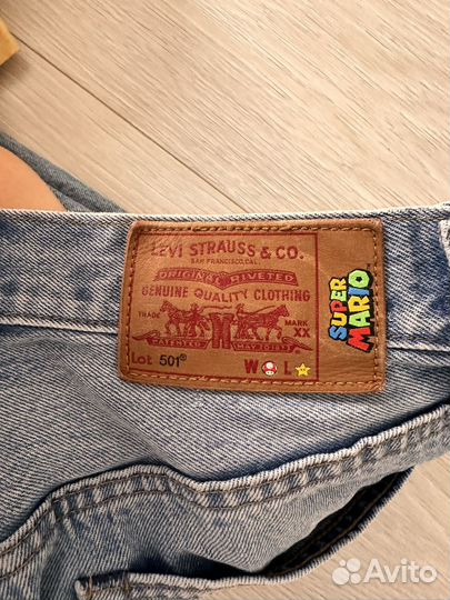 Женские джинсы levis 501