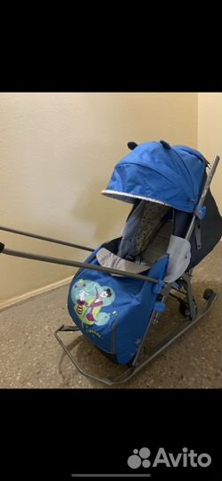 Коляска санки