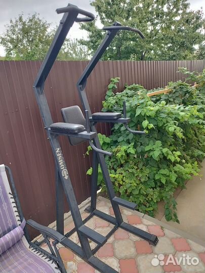 Напольный турник/пресс/брусья 3 в 1 Domsen Ds14