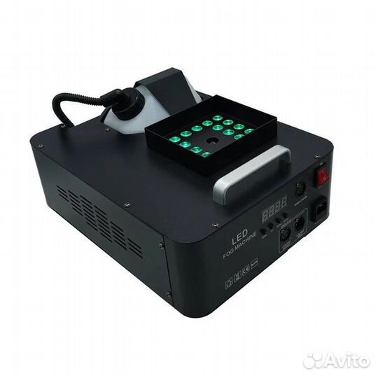 Дым машина с LED подсветкой и DMX 1500w