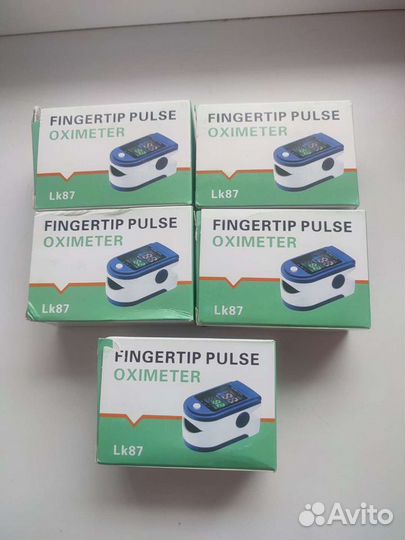 Пульсоксиметр новый с батарейками