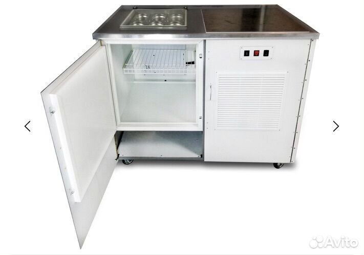 Фризер для жареного (Тайского) мороженого