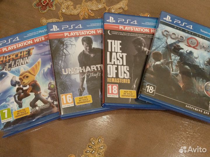 Sony playstation 4 1000 GB 4 Диска