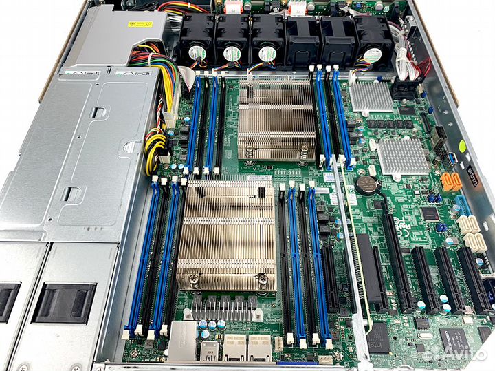 Сервер Supermicro 1028R 2x E5-2698v3 16Gb