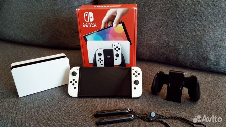 Nintendo switch oled с играми