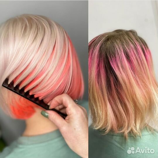 Сложное окрашивание, стрижки