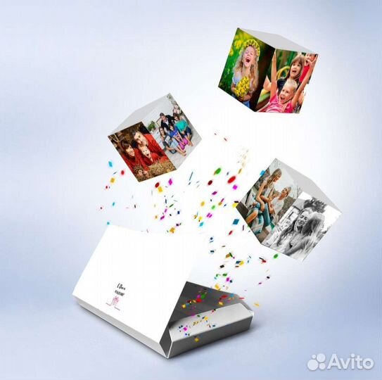 Бум открытка с фото