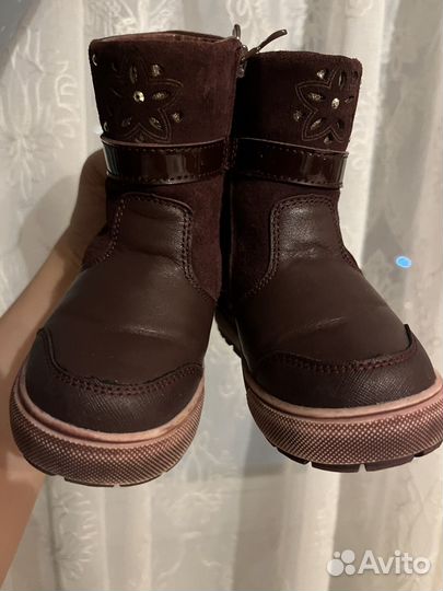 Ботинки зимние для девочки 23 размер