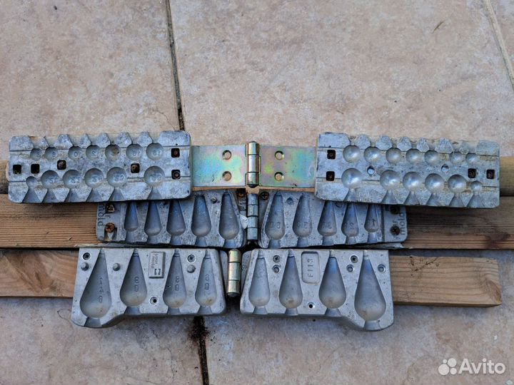 Формы для литья грузил