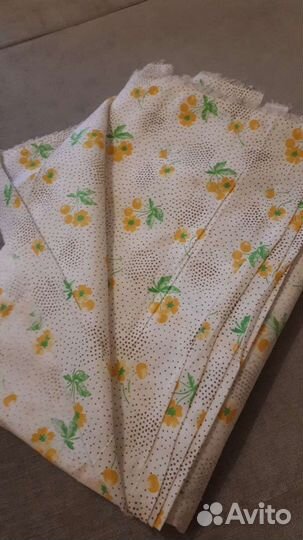 Ткань/отрез/пеленки ситец СССР