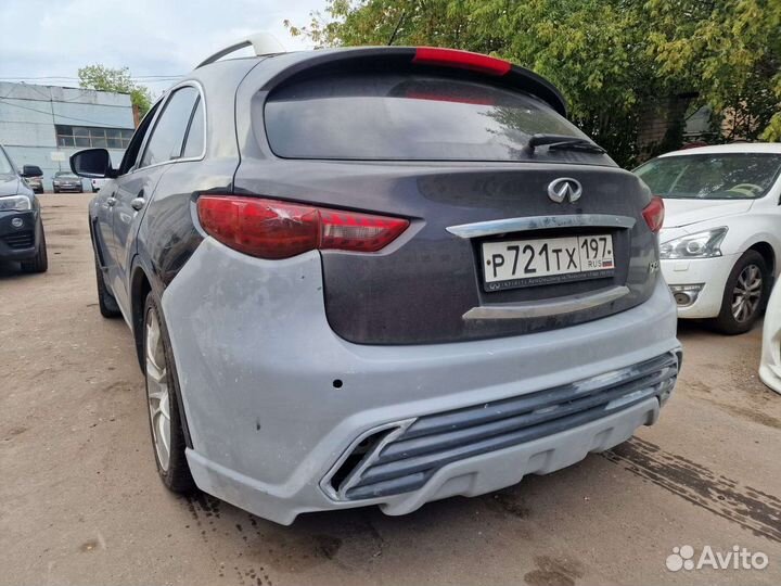 Тюнинг Бампер задний v1 infiniti qx70 fx37