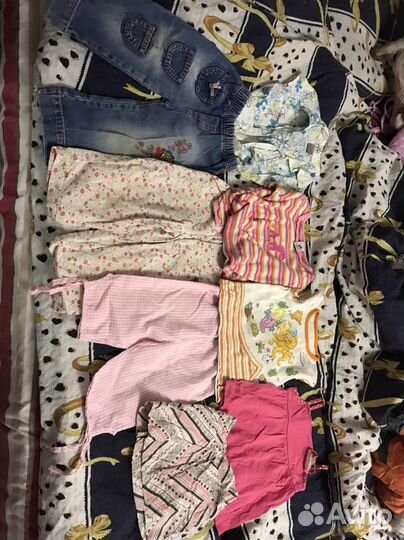 Вещи пакетом на девочку 92