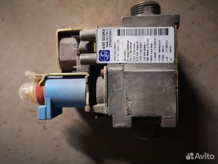 Газовый клапан 845 sigma