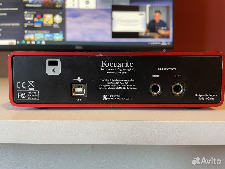 Focusrite scarlett 2i2 2nd gen