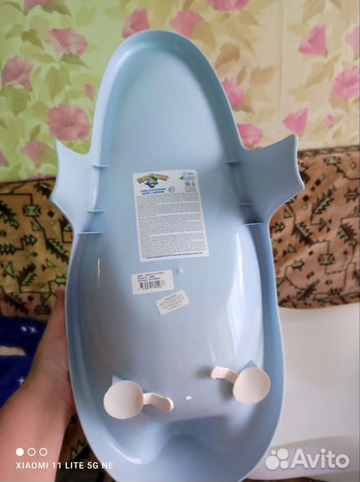 Ванночка для купания и горка