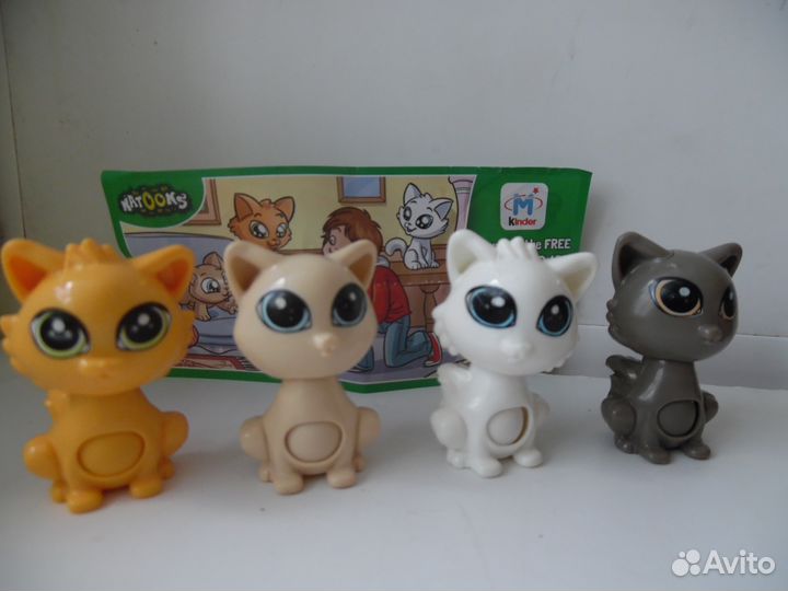 Серии животных из киндер сюрприза