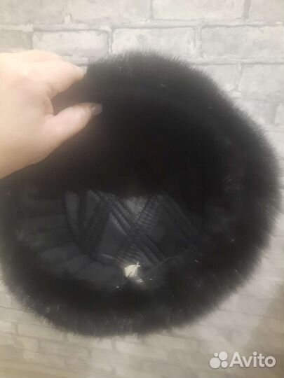 Норковая шапка мужская