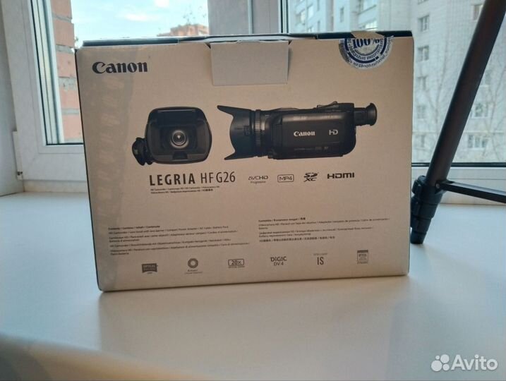 Видеокамера canon legria HF G26