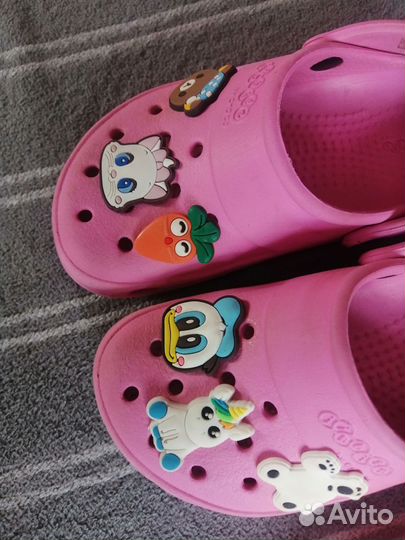 Купальник для девочки 92/98, crocs, аквасоки 24/25