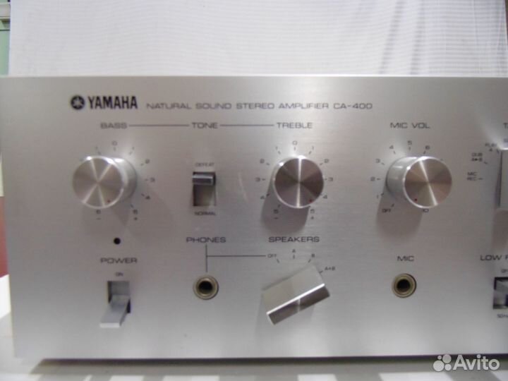 Винтажный усилитель yamaha CA-400 1974 г.в