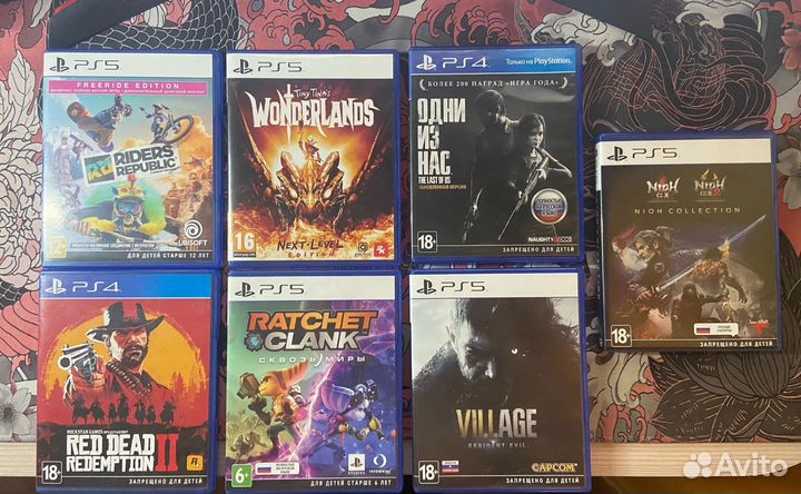 Игры для приставки ps4, ps5