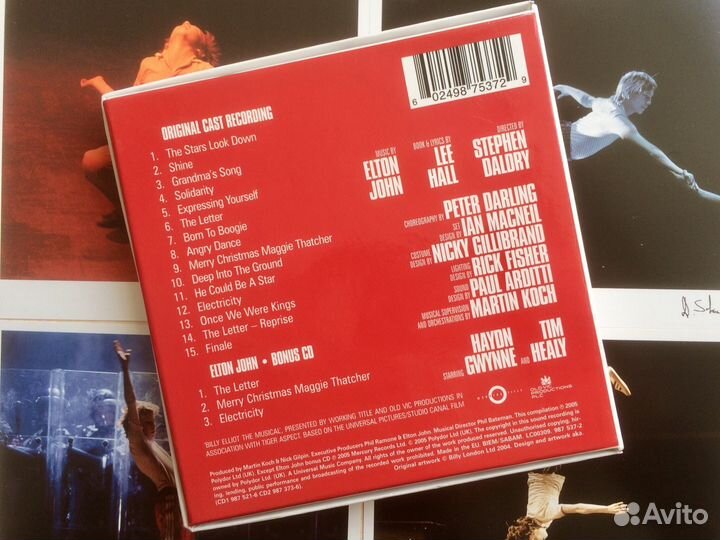 Мьюзикл Billy Elliot Limited Edition 2 CD