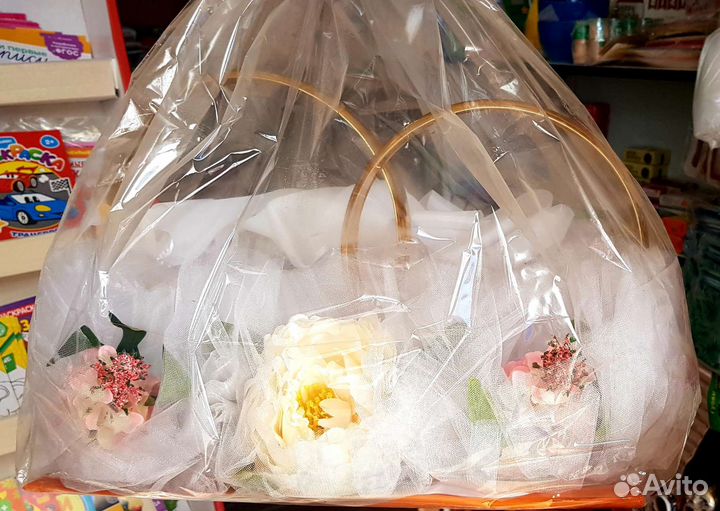 Свадебные кольца на машину