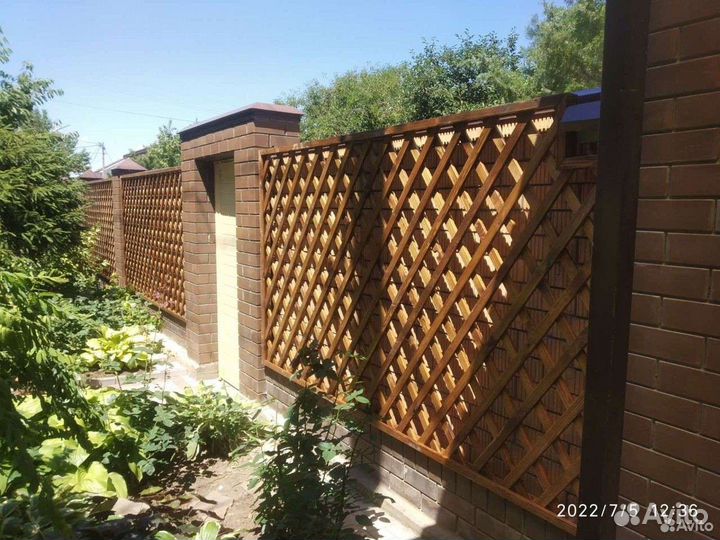 Шпалера деревянная