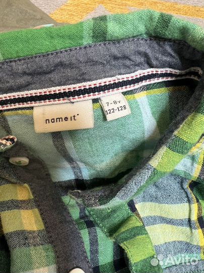 Zara рубашка для мальчика