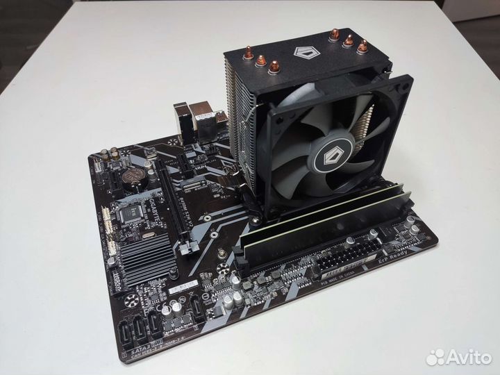 Комплект: Ryzen 5500, B450, 16Gb, кулер