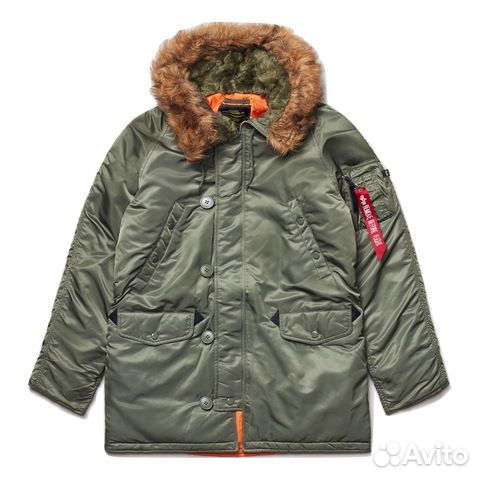 Парка мужская Альфа индастриз Alpha Industries