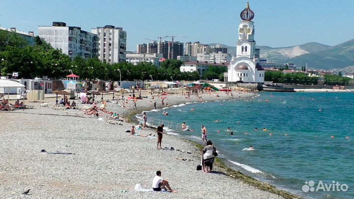 Продавец на пляж