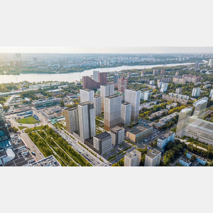 1-к. квартира, 39,4 м², 1/32 эт.